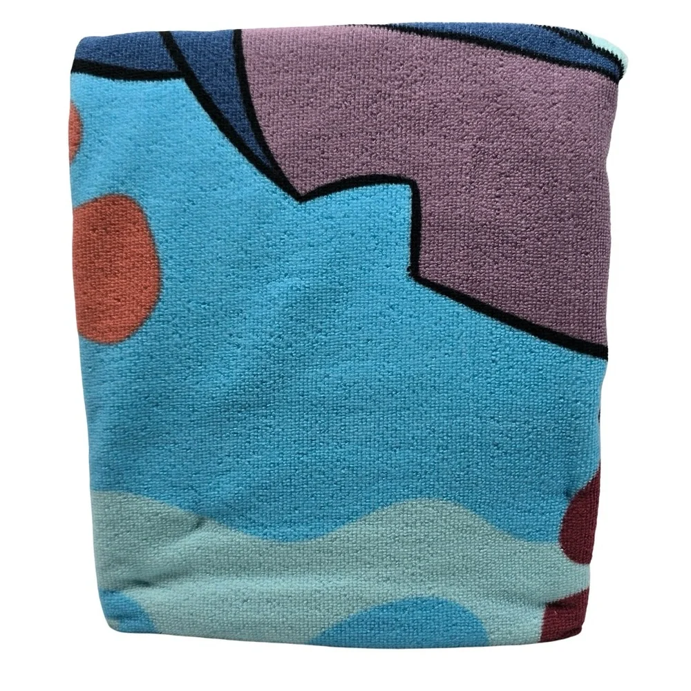 Disney Stitch Bath Towel & Bath‎ Buddies Set Plush Toy Blue Kids